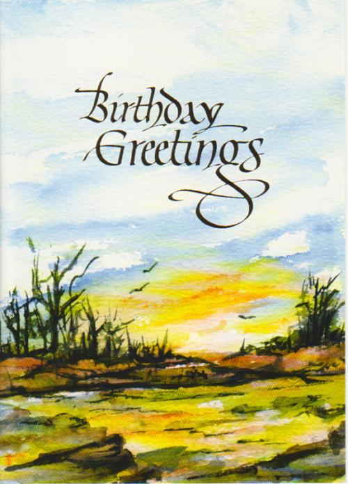 Birthday Card (scenic)